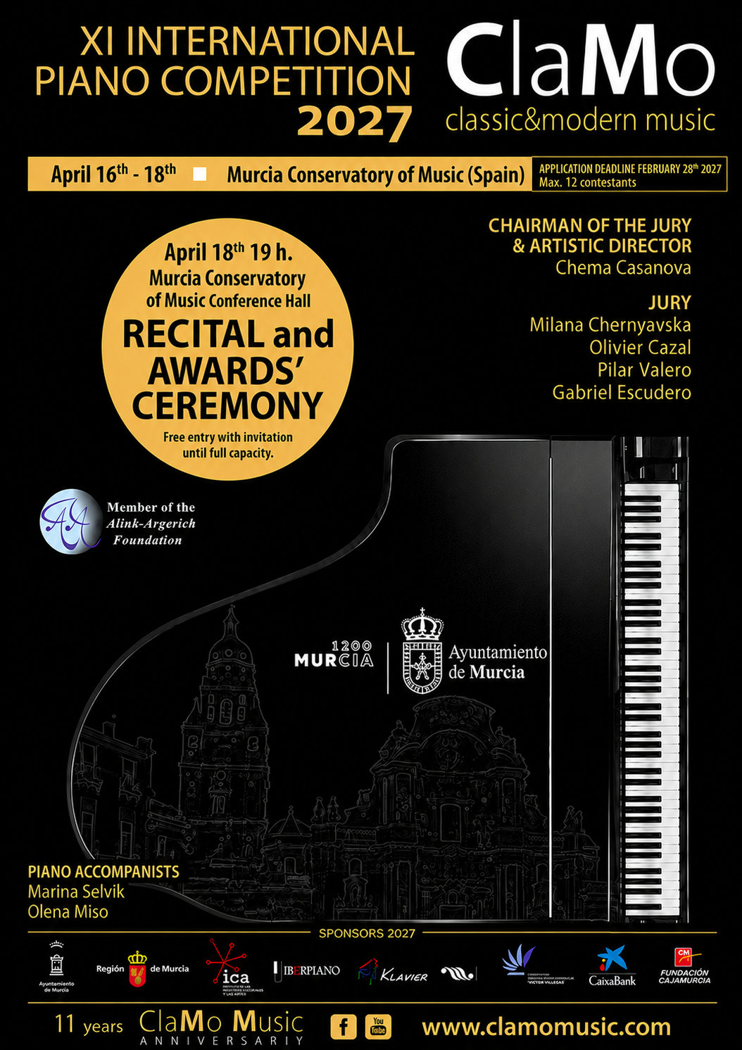 XI International Piano Competition Clamo Music